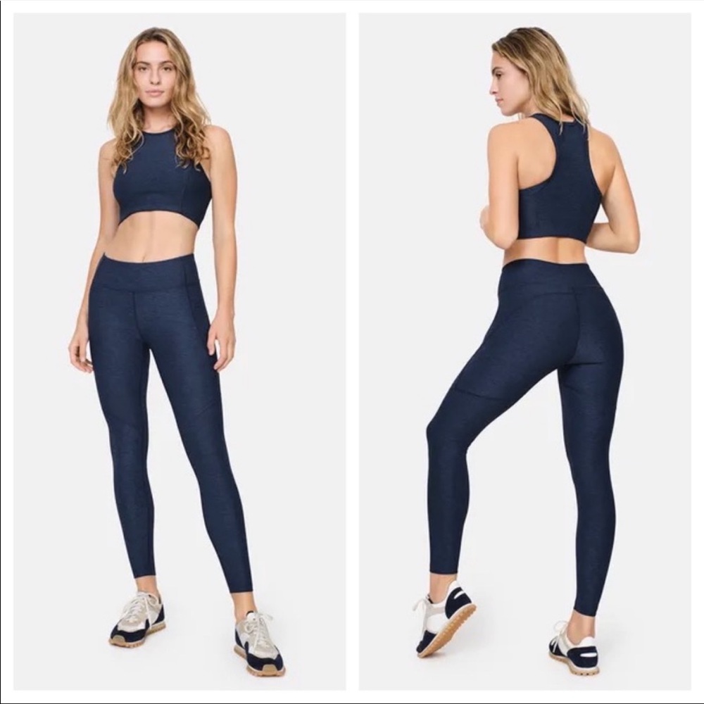 Outdoor Voices Navy 7/8 Leggings